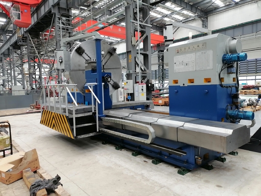 Professional  Horizontal CNC Turning Lathe Machine for machining 40T Cylinder with 2000mm Workpiece