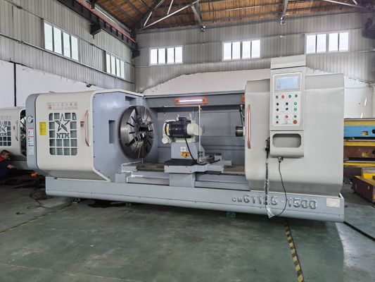 Large Horizontal Grinding Lathe Machine With Grinding Wheel